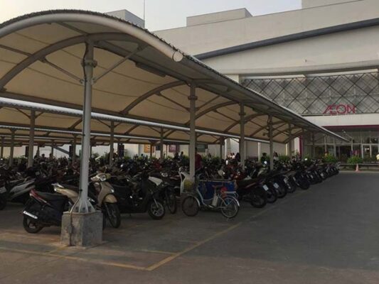Cách tính diện tích mái tôn vòm